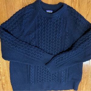 Patagonia Uni Sex Recycled Wool Crewneck Sweater